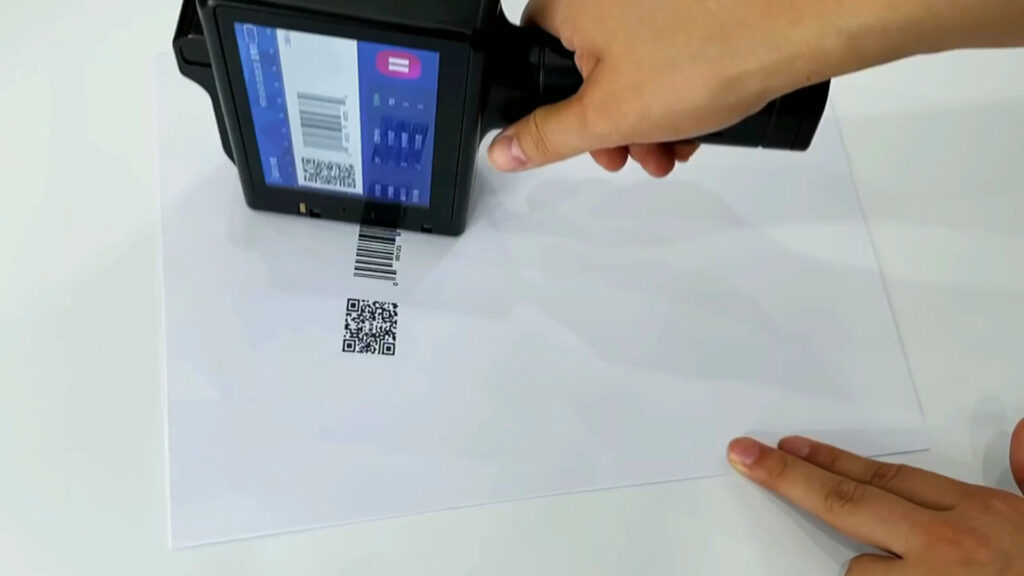 Mobiler TINTENSTRAHL Handdrucker mit 5"-Touch-Display | MSM Markiersysteme GmbH